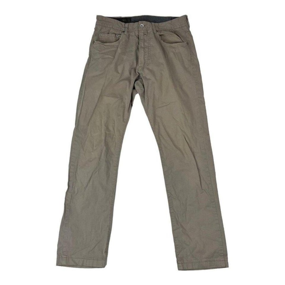 MCS Malboro Classic‎ Brown 5 Pocket Cotton Pants Mens Size 31X34